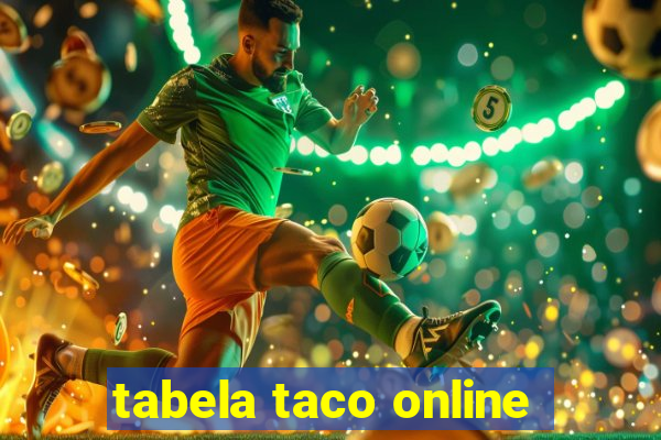 tabela taco online