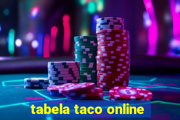 tabela taco online