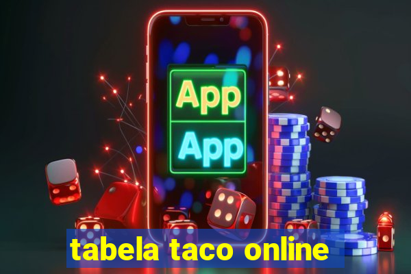 tabela taco online