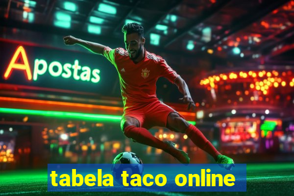 tabela taco online