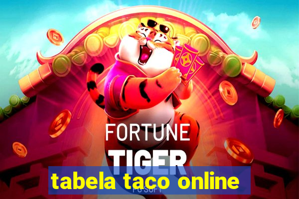 tabela taco online