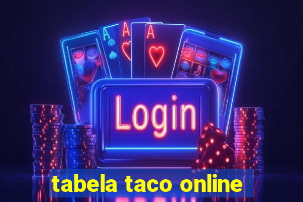 tabela taco online