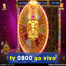 tv 0800 ao vivo