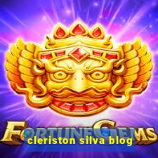 cleriston silva blog