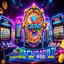 sorteio de 500 em cash toda segunda feira novibet