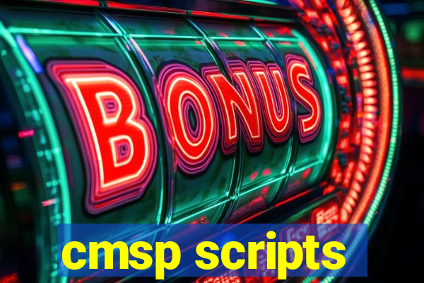 cmsp scripts