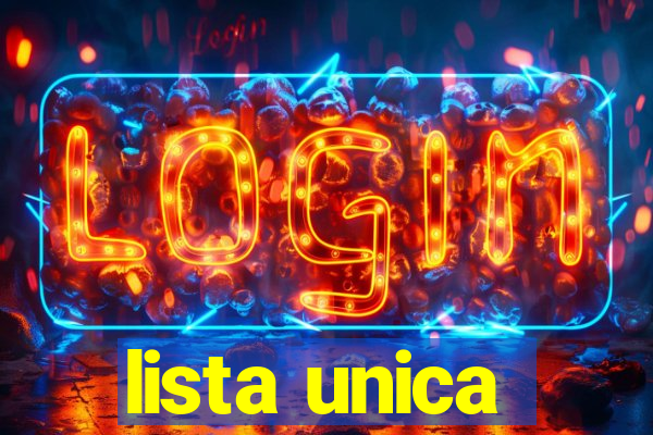 lista unica