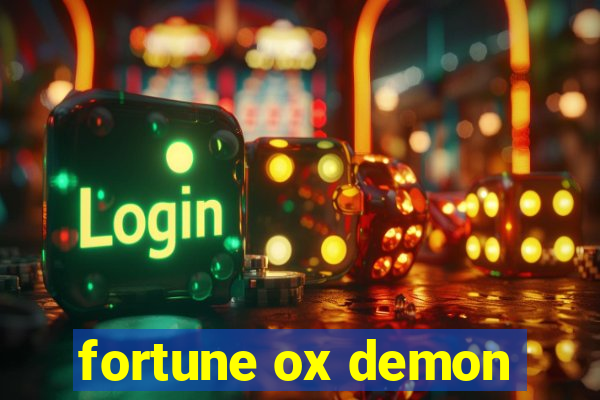 fortune ox demon