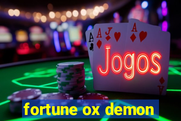 fortune ox demon