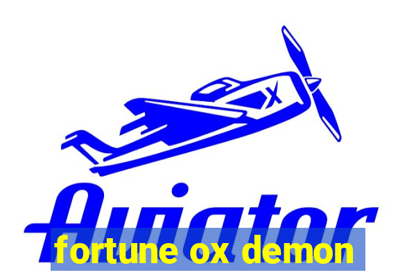 fortune ox demon