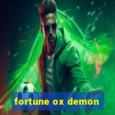 fortune ox demon