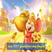 luz 777 plataforma login