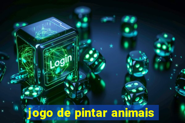 jogo de pintar animais