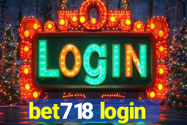 bet718 login