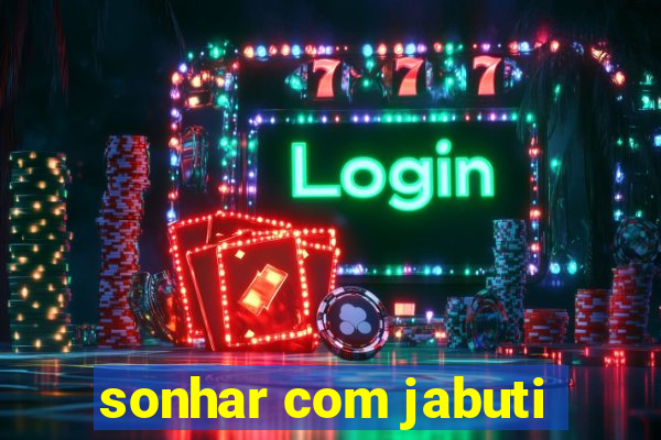 sonhar com jabuti