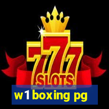 w1 boxing pg