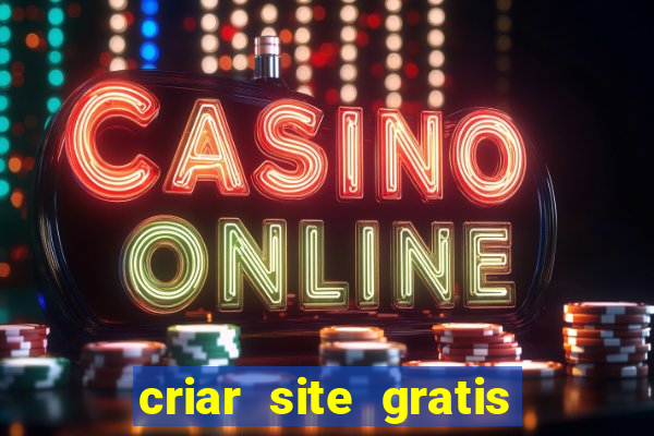 criar site gratis de jogos