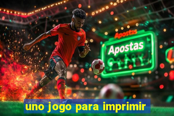 uno jogo para imprimir