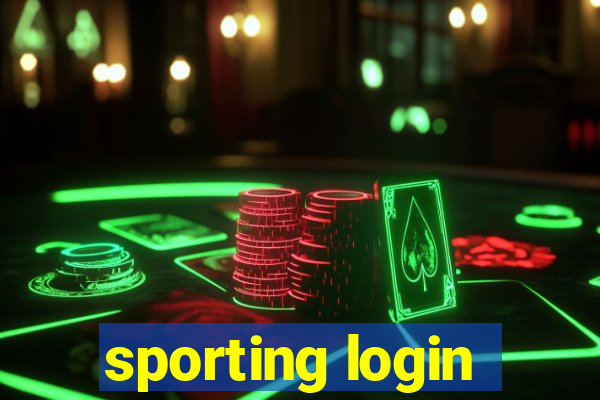 sporting login