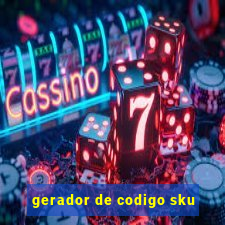 gerador de codigo sku