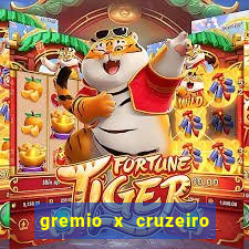 gremio x cruzeiro ao vivo hd