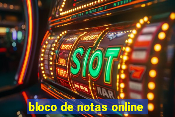 bloco de notas online