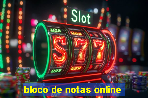 bloco de notas online