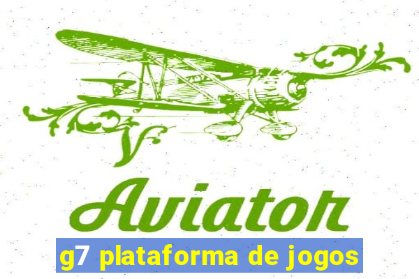 g7 plataforma de jogos