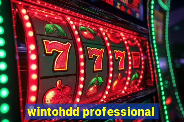 wintohdd professional