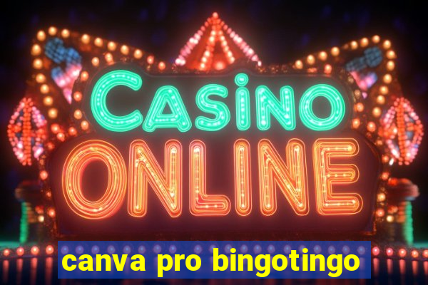 canva pro bingotingo