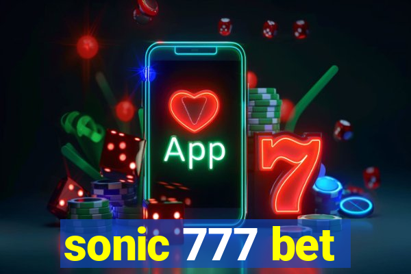 sonic 777 bet