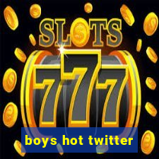 boys hot twitter