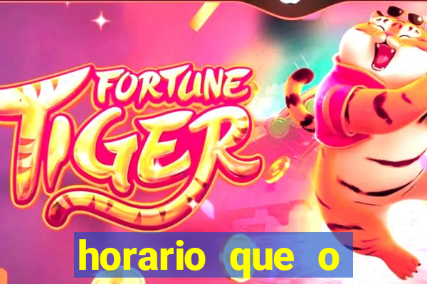 horario que o fortune rabbit paga