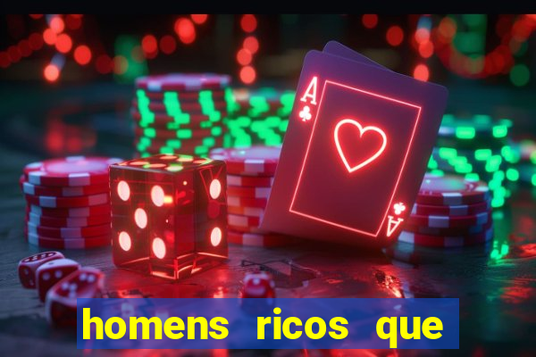 homens ricos que querem bancar telegram