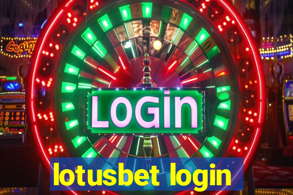 lotusbet login