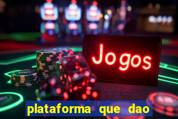 plataforma que dao bonus de cadastro