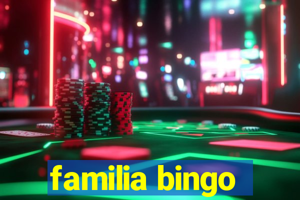 familia bingo