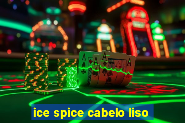 ice spice cabelo liso