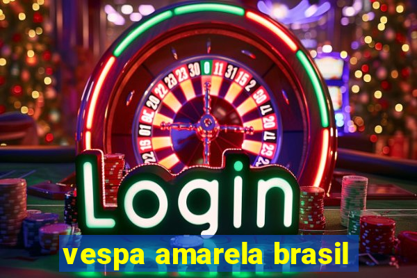 vespa amarela brasil