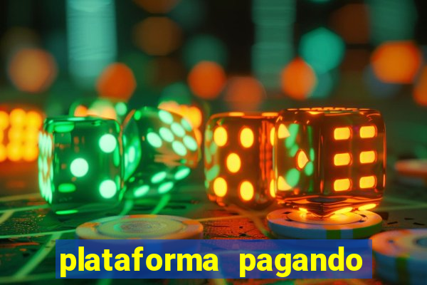 plataforma pagando no cadastro