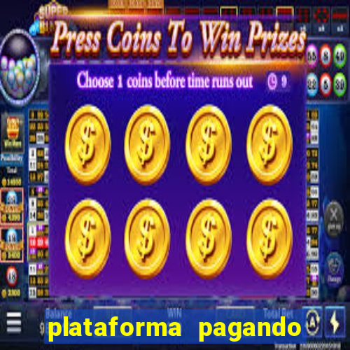 plataforma pagando no cadastro