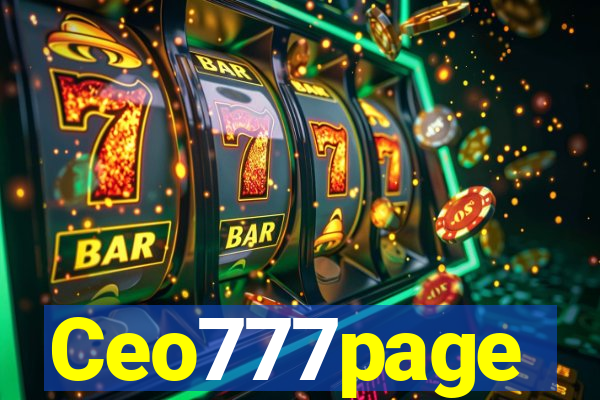 Ceo777page