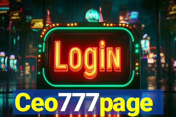 Ceo777page