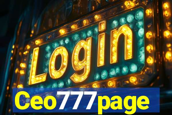 Ceo777page