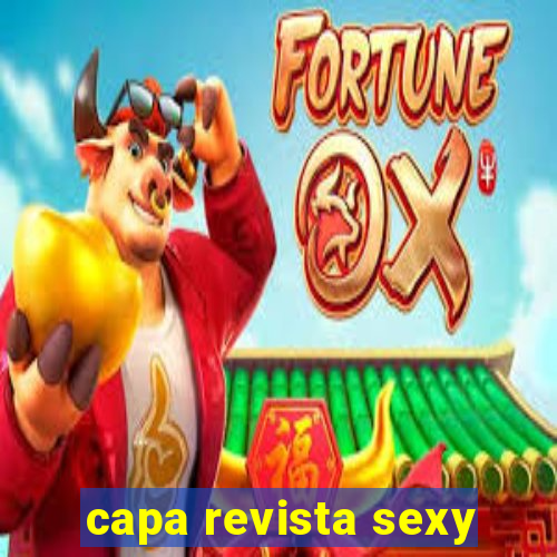 capa revista sexy