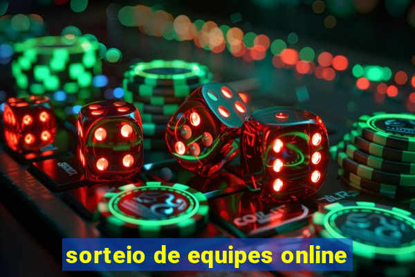 sorteio de equipes online