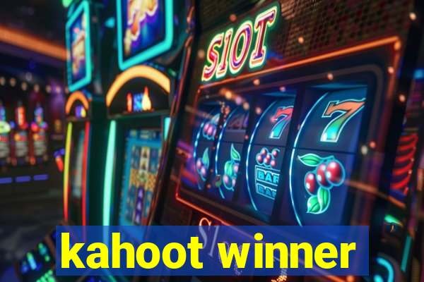 kahoot winner