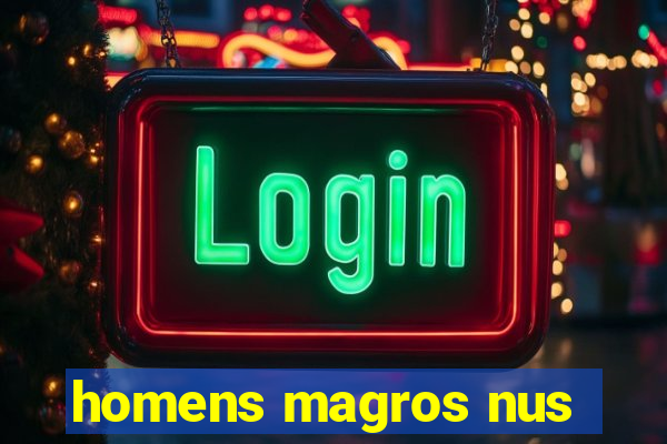 homens magros nus