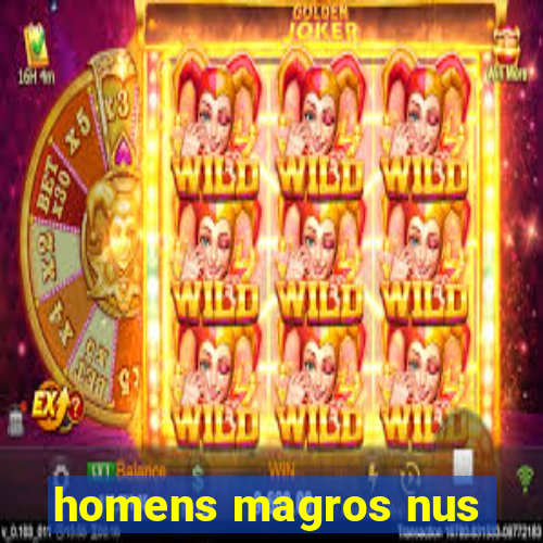 homens magros nus