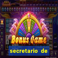 secretario de esporte salario